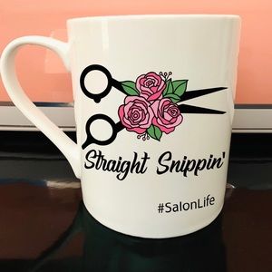 Hair Dresser Mug, Hair Stylist, Salon Life, Rose